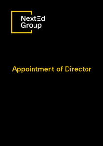 Appointment Of Director